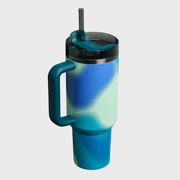 40 Oz Geïsoleerde Drinkbeker STANLEY Quencher H2.0 FlowState Tumbler - 40 Oz (ca. 1,2L) Isolatiebeker - Houdt Drank Urenlang Koud - Zacht Mat Schalie Stanley Iceflow Flip Straw